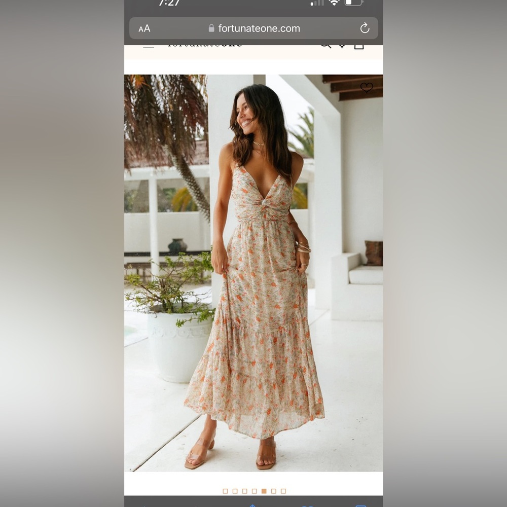 Fortunate one dress! Never been worn, new with tags size small